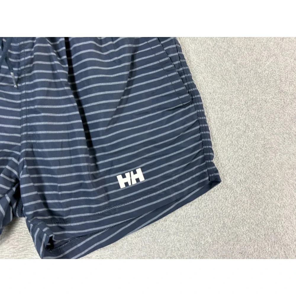 Helly Hansen Mesh Lined Striped Water Shorts (Men's Large) Blue - 5